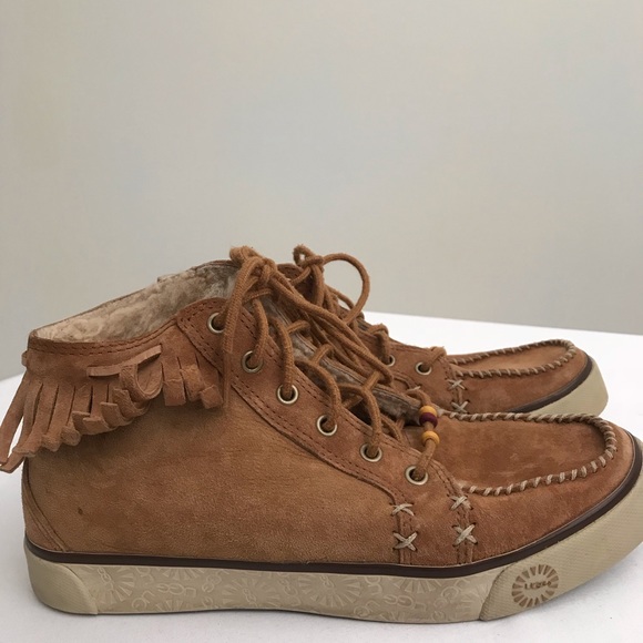 ugg lace up moccasins